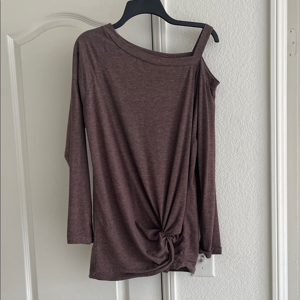 Elegant Brown Women's Top